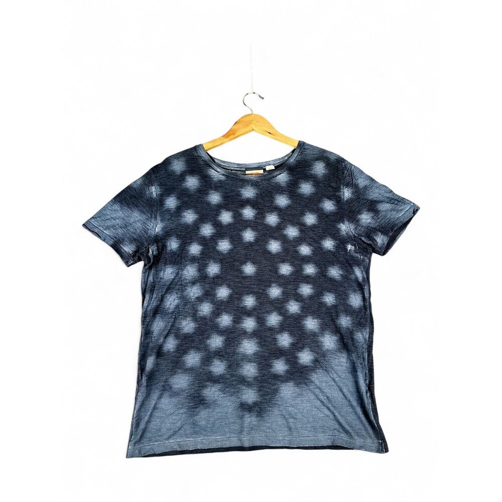 BOSS Orange Women's Short Sleeve Dot Tie-Dye Tee L